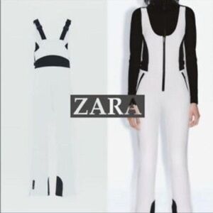 Zara NWT technical ski overall pants waterproof